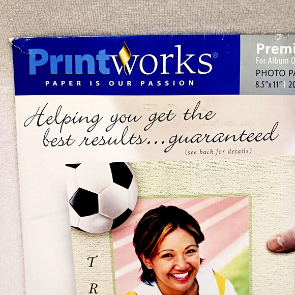 PRINT WORKS Glossy Photo Paper 8.5x11'' High Quality 18 Sheets - Picture 11 of 16